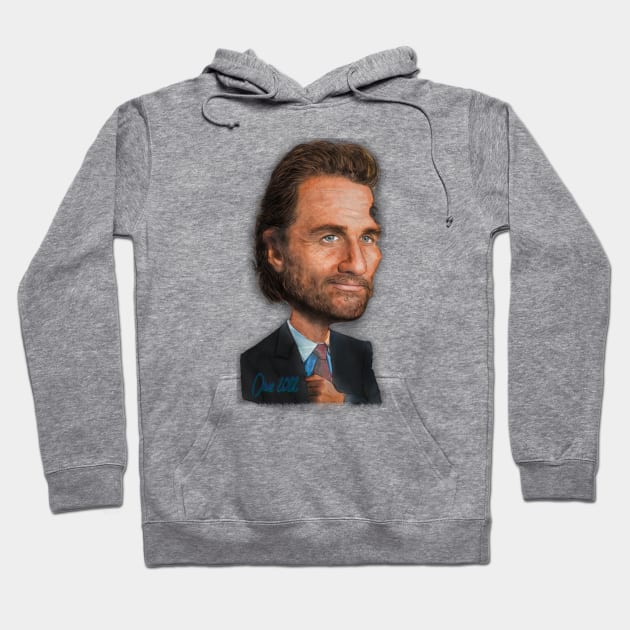 Matthew McConaughey Hoodie by Henry Drae